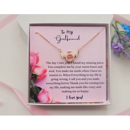 To My Girlfriend Necklace Gift For Her, To My Soulmate Necklace, Love Necklace