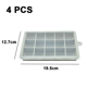 thumbnail image 2 of Bandejas para moldes de hielo, para bebidas frías, whisky y cócteles, juego de 4, 2 of 5
