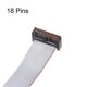 thumbnail image 2 of Cables de cinta plana IDC con conector FC/FC tipo A, 18 pines, 2 of 5