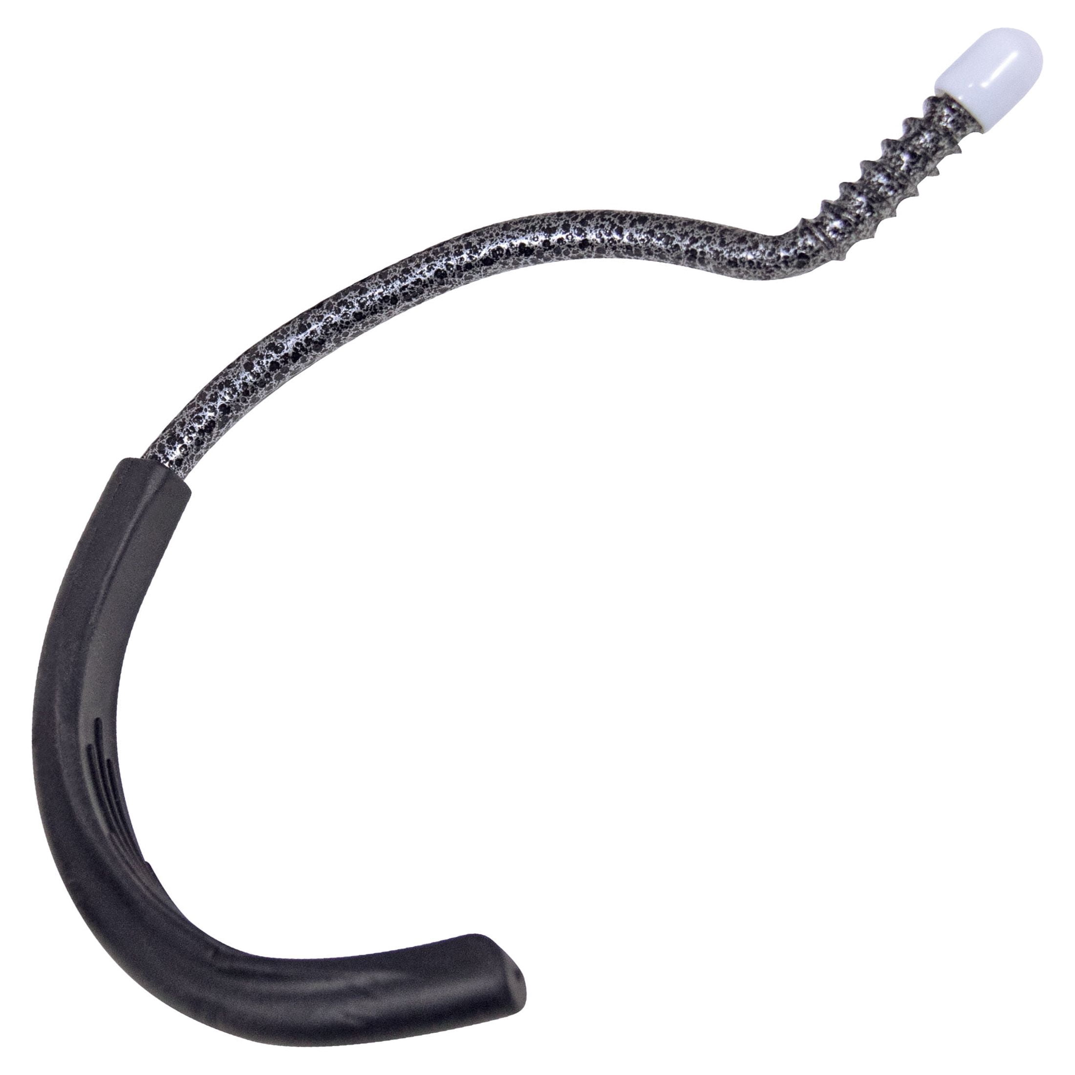 Concord Heavy Duty Bicycle J Hooks, Powder Coated, Limit 50lbs, 2 Pack, 11" D x 5" H x 1" W, 0.6 lbs
