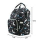 thumbnail image 4 of Mochila para Pañales LEQUEEN Unicornio Azul Marino, 4 of 6