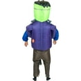thumbnail image 4 of Scary Frankenstein Inflatable Costume for Kids (Age 6+), 4 of 4