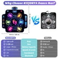 thumbnail image 3 of Alfombra de baile KIZJORYA con iluminación electrónica Bluetooth para niños mayores de 3 años, 3 of 9