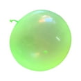 thumbnail image 4 of Bubble Ball TPR Inflatable Round Ball Children Toy Wobble Transparent Bubble Ball, L, Green, 4 of 6