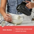 BLACK+DECKER Helix Performance Premium 5Speed Hand Mixer, Black