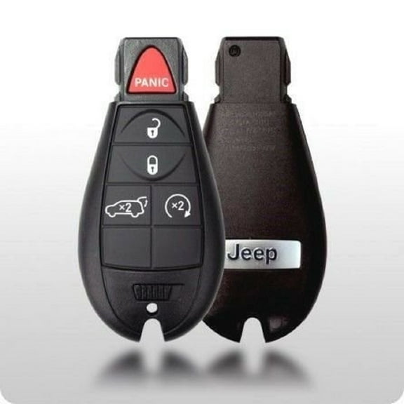 Jeep Grand Cherokee Commander 2008-15 New Fobik Key Logo VLS