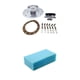 thumbnail image 1 of Tapa del de de de 62 mm de aluminio Billet, empotrada, 6 agujeros, anodizado, 12 tornillos Zulema Montaje al ras de la tapa de gas de la celda de combustible, 1 of 8