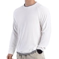 thumbnail image 1 of pstuiky hombres de manga larga, Camiseta deportiva informal de dos piezas con cuello redondo, manga larga y bloques de color para hombre Tops casuales para hombres xl, 1 of 8