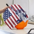 thumbnail image 3 of HELLHERO Distressed Lady Liberty Teapot Insulated Cosy Polyester Canvas for Great Gift Mom, 3 of 8