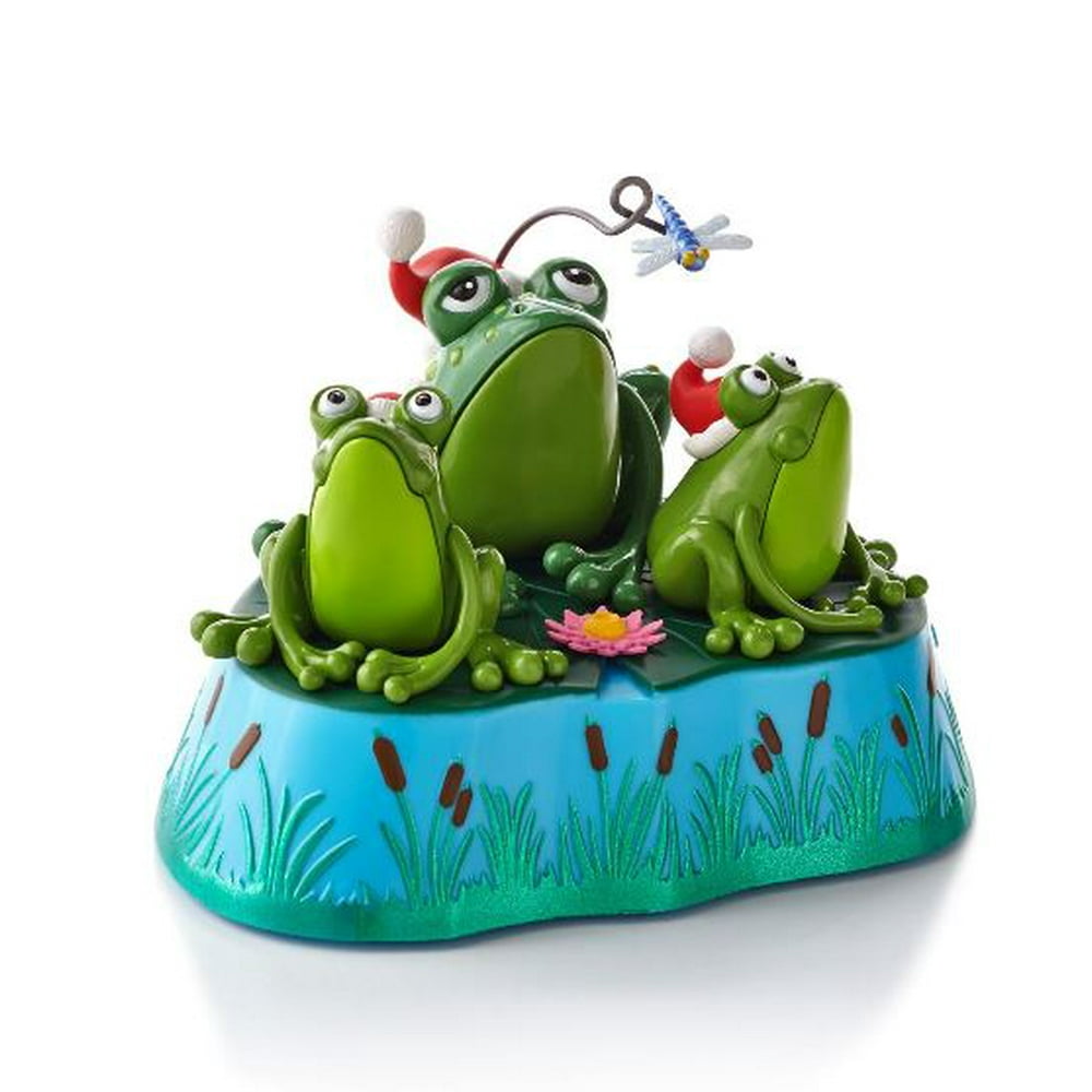 Hallmark Ornament 2013 Jingle Frogs Magic MUSIC & MOTION Walmart