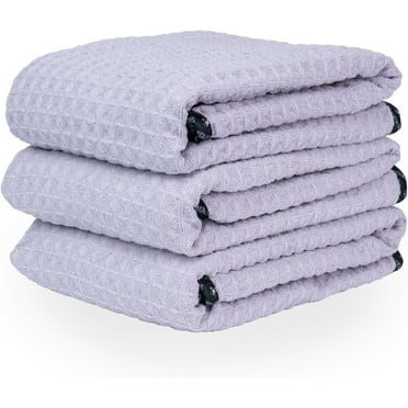 Chemical Guys MIC52303 Xtra Large Big Squares Waffle Towel, Great for Cars, Trucks, SUVs, RVs & More, 36"x25" (3 Pack)