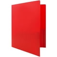 thumbnail image 4 of JAM Paper Plastic 2 Pocket School Folders, Red, 6/Pack, 4 of 4