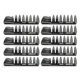thumbnail image 2 of Styling Comb, Rounded Edge Wide Tooth Hair Comb  For Room Transparent Black,Transparent Brown, 2 of 8