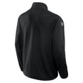 thumbnail image 3 of Men's-Fanatics Black Toronto Maple Leafs Authentic Pro Alternate Fleece Quarter-Zip Pullover, 3 of 3