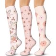 thumbnail image 1 of 3/6 Paires de Bas de Compression pour Femmes et Hommes 15-20 mmHg - Meilleur Soutien pour Infirmières, Course, Randonnée, Récupération et Bas de Vol, 1 of 7