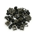 thumbnail image 1 of 20Pcs M6 Moto Carenado Pernos Sujetadores Kits De Abrazaderas Tornillo Tuercas De Muelle, 1 of 1