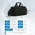 thumbnail image 5 of Camera Bag Travel Shoulder Bag Water-resistant Shock-proof for Mirrorless Camera with Removable Dividers And Shoulder Strap Shoulder Bag, 5 of 5