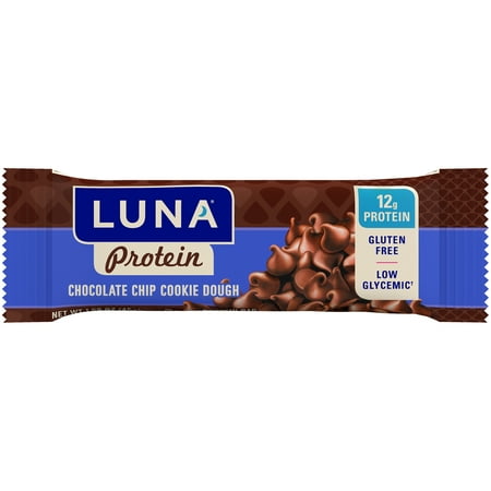 Luna Chocolate Chip Cookie Dough Protein Bar, 1.59 oz.
