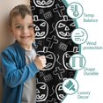 thumbnail image 3 of Blackout Kids Curtains,Halloween Doodle Pumpkin Pattern Childrens Insulated Curtains Set Of 2,Bedroom Essentials,Toddler Room Decor 52"x63", 3 of 5