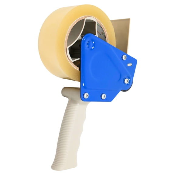 PSBM Packing Tape Dispenser 2" Wide 1 Pc Fits 3 Inch Core Tape with Side Loading Adjustable Brake for Packing Boxes