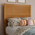 thumbnail image 1 of AFI Aveline Twin Mid-Century Panel Solid Wood Headboard in Light Toffee, 1 of 10