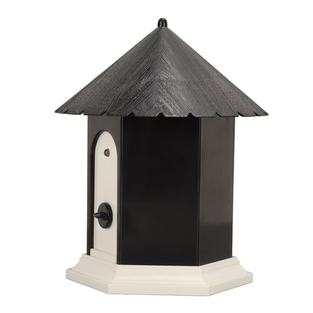 Dog Barking Control Devices, Outdoor Ultrasonic Bark Control Bird House Design Effective Control for Outdoor for Small Medium Large Dogs