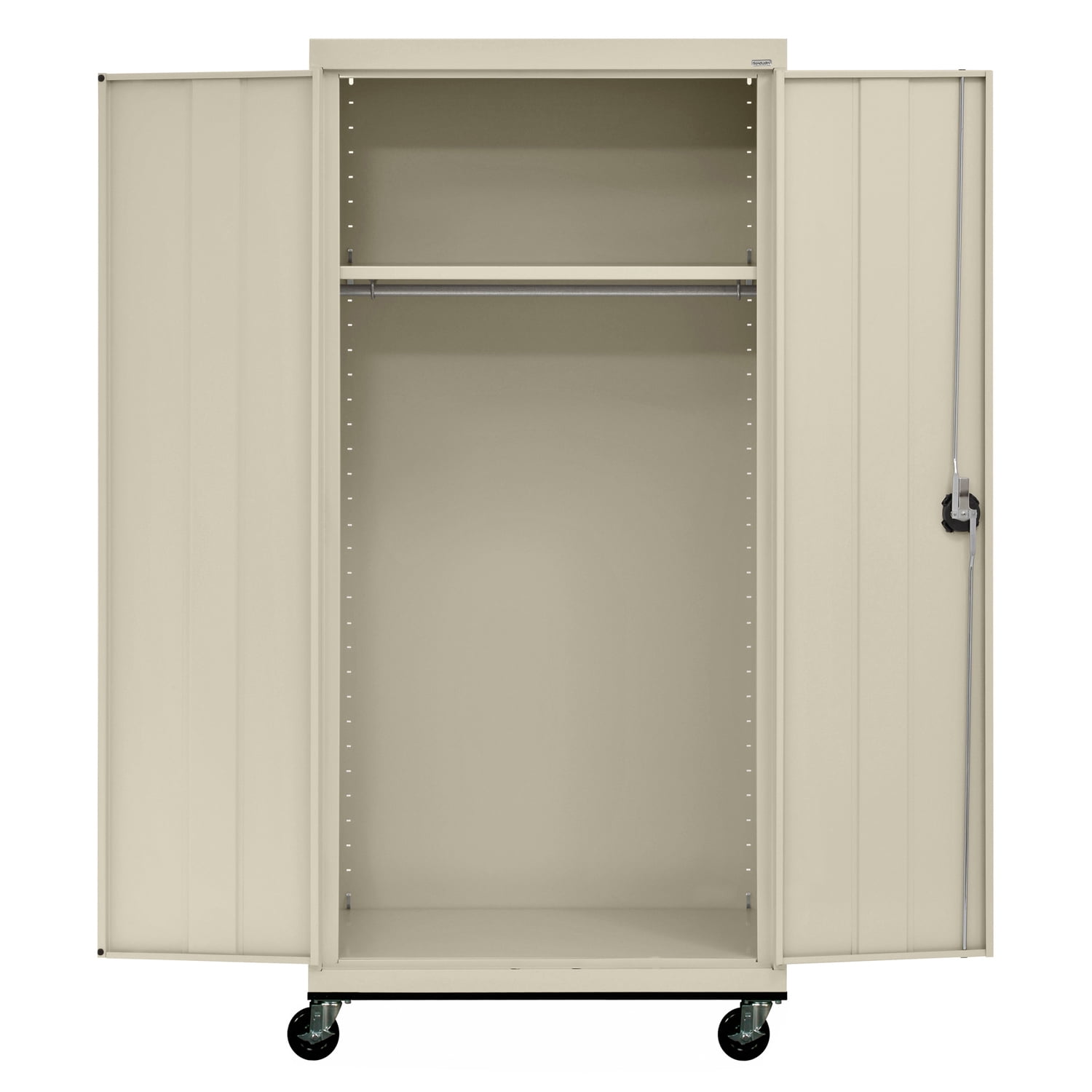 Sandusky Lee 36"W x 24"D x 78"H Steel Transport Mobile Wardrobe