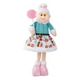 thumbnail image 1 of Muñeca Telescópica Ancianos Con Piernas Retráctiles para La Fiesta Hogareña Adornamiento Rosa, 1 of 9