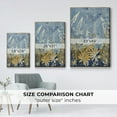 thumbnail image 4 of Wild Lupine Framed Premium Gallery Wrapped Canvas - Ready to Hang - 27 x 41 - Gold Floating Frame, 4 of 9
