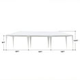 thumbnail image 6 of SalonMore 10'X30' Canopy Party Wedding Tent Outdoor Garden Tent Gazebo Pavilion Event, 6 of 8