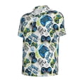 thumbnail image 2 of Balery Game All Day Printed Men’s Short Sleeve Polo Shirt, Midweight Men's Shirt,Golf Polo shirts -, 2 of 9