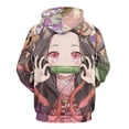 thumbnail image 3 of Kamado Nezuko Unisex Adult Hoodie Casual Hooded Sweatshirt Pullover Novelty 3D Printed Sweater Jacket S, 3 of 8