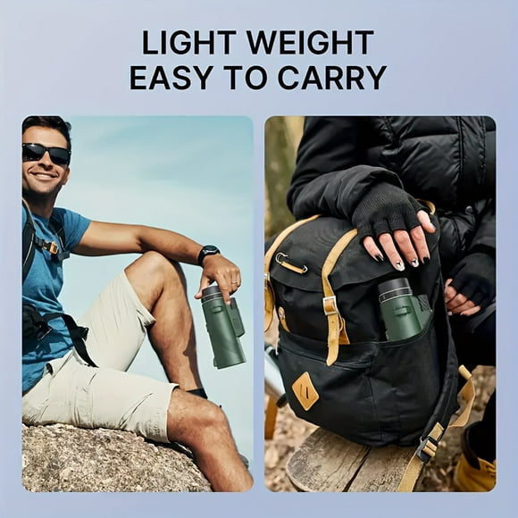 QUTETN High-Power HD Monocular Telescope with Tripod & Adapter – 1000 Yards Range, Compact Design for Birdwatching, Hiking, Stargazing – Perfect Gift for Outdoor Enthusiasts