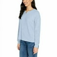 thumbnail image 2 of Buffalo Ladies' Long Sleeve Crew Neck Top (XL, Cali Blue), 2 of 3