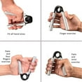 thumbnail image 3 of Fitness Heavy Hand Grip Metal Strength Exercise Gripper Hand Grip Wrist Training, 3 of 10
