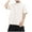 Beige, variant on AHTJRT Men's Casual Oversized T Shirt Lightweight Loose Fit Stylish Round Neck Tees White S