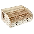 thumbnail image 2 of Bewildely Organizador de pinturas en miniatura, soporte de escritorio para manualidades de madera, contenedor de herramientas multicapa, Almacenamiento y organización del hogar, 2 of 6