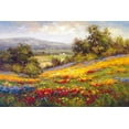 thumbnail image 2 of Hulsey 14x11 Black Ornate Wood Framed with Double Matting Museum Art Print Titled - Campo Di Fiore I, 2 of 4