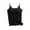 Black, variant on hotojiny Womens Summer Tops Comfortable Basic Sleeveless V Neck Cami Shirt with Built in Bra Going out Clothes