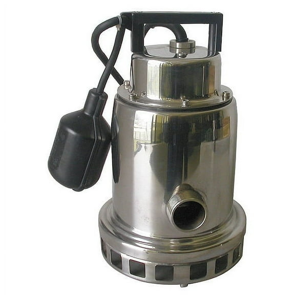 Dayton 3/4 HP 1-1/4" M Submersible Sump Pump 120V AC Tether 3YU76