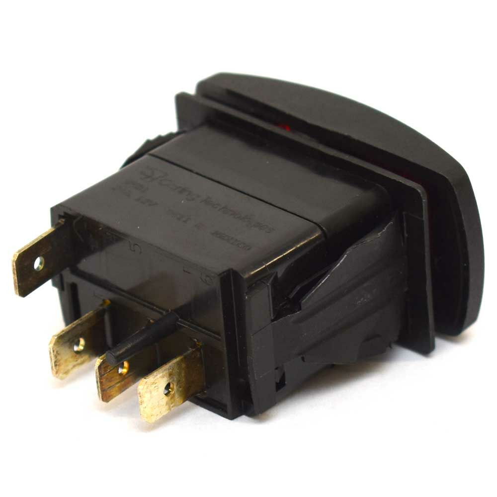 Carling On/Off/On Contura V Boat Rocker Switch | Nav/Anch 4 Spade 12V
