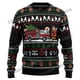 thumbnail image 5 of Suéter navideño feo con estampado 3D de Satan Claus Merry Christmas Hail Satanic, suéter de punto cálido informal unisex para invierno MY11, 5 of 5
