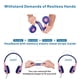 thumbnail image 3 of Auriculares SIMOLIO Kids con limitador de volumen y micrófono - Rosa, 3 of 7