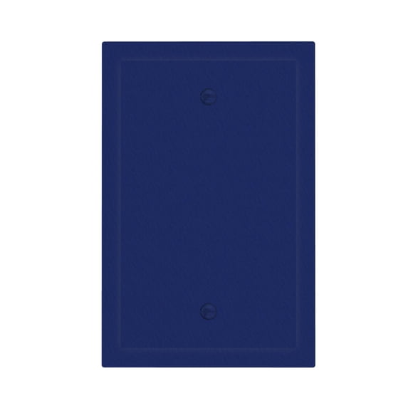 Cubierta decorativa para interruptor Oilbiexn azul marino de 1 módulo