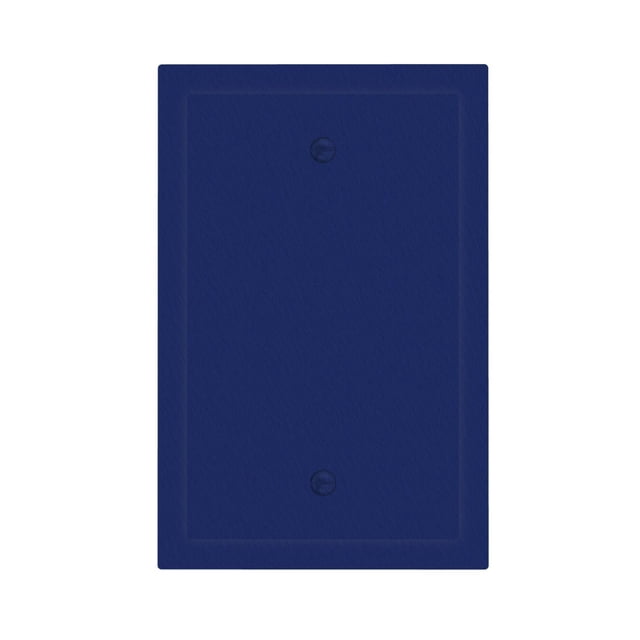 Cubierta decorativa para interruptor Oilbiexn azul marino de 1 módulo
