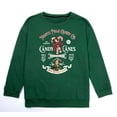 thumbnail image 6 of DEXIO Plus Size Christmas Sweatshirts for Women Merry Christmas Long Sleeve Shirts Crewneck Pullover Tops,1X, 6 of 12