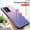 Purple, variant on Dteck For Samsung Galaxy Note 20 Case Shockproof Luxury 9H Tempered Glass Back Soft TPU Bumper Border Phone Case Slim Protective Cover, black