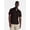 Blackend Brown, variant on Men's Ripstop Shirt with Short Sleeves, Sizes S-3XL
