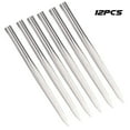 thumbnail image 3 of 12Pcs Stainless Steel Needles Flat Head for Parachute Cord Bracelets Sewing Craft Making, 3 of 9