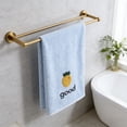 thumbnail image 6 of Kyusrd Velvet Hand Towels for Bathroom,Cotton Soft Absorbent Decorative Hand Towel for Face Spa Bath Gym Kitchen,Blue,34x74cm, 6 of 6